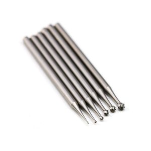 HSS Jewelry Drill Bit Stone Setting Tool Rotary Grinder Tools Jewelry Drill Round Ball Burs for Jewelry Making
