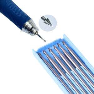 Hard Material Jewelry Tool Burs Drill Bit Set Depressed Grinding Wheel for Making Jewelry Cone Burs