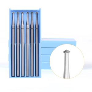HSS Jewelry Burs 60 Degree Graving Lapidary HSS Mini Hart Burs for Jewelry Making